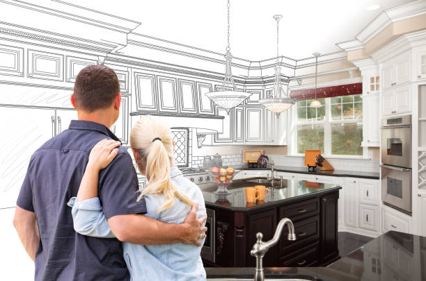 Professional Kitchen Flooring technician working in Manville, NJ